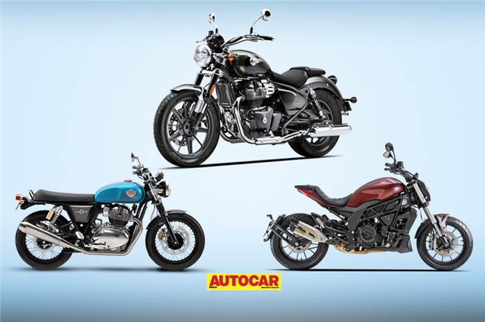 Royal Enfield Super Meteor 650 vs rivals: specifications compared.